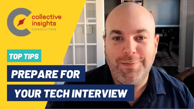 Prepare for your tech interview Top Tips video COllective insights